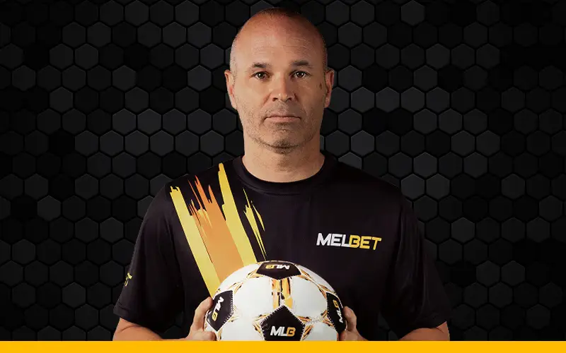 Check how Andres Iniesta represents Melbet as a global ambassador.