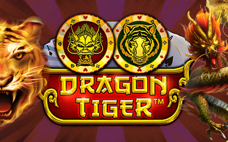 Test your skills in Baccarat Dragon Tiger live casino game via Melbet.