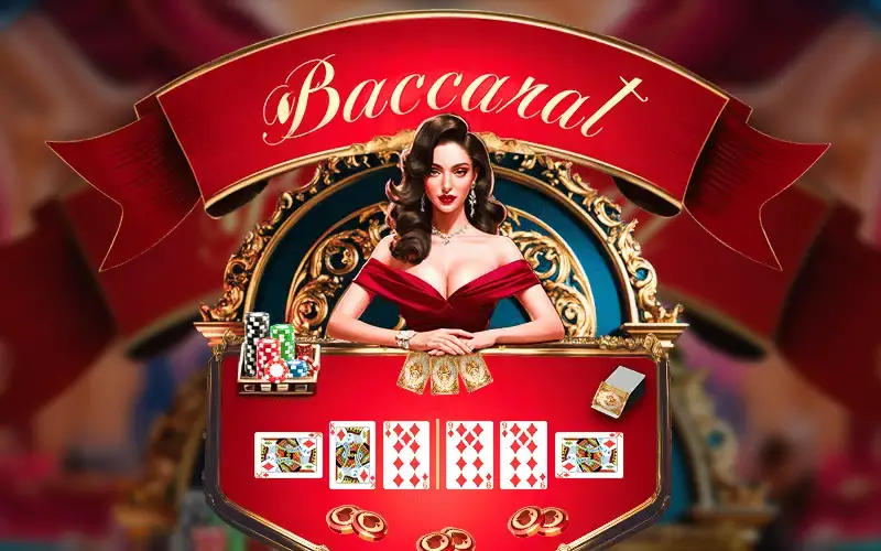Experience traditional high-roller Baccarat live sessions provided by Melbet.