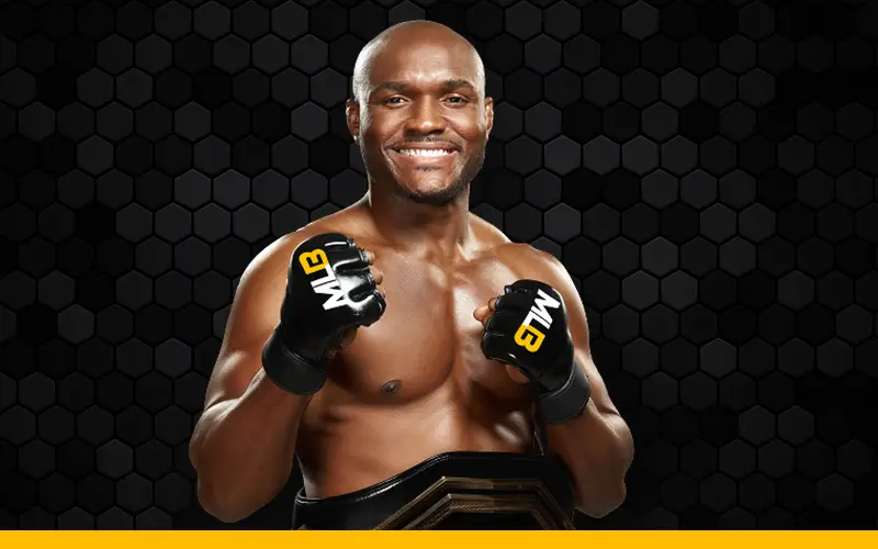 Follow the champion Kamaru Usman who cooperates closely with Melbet.