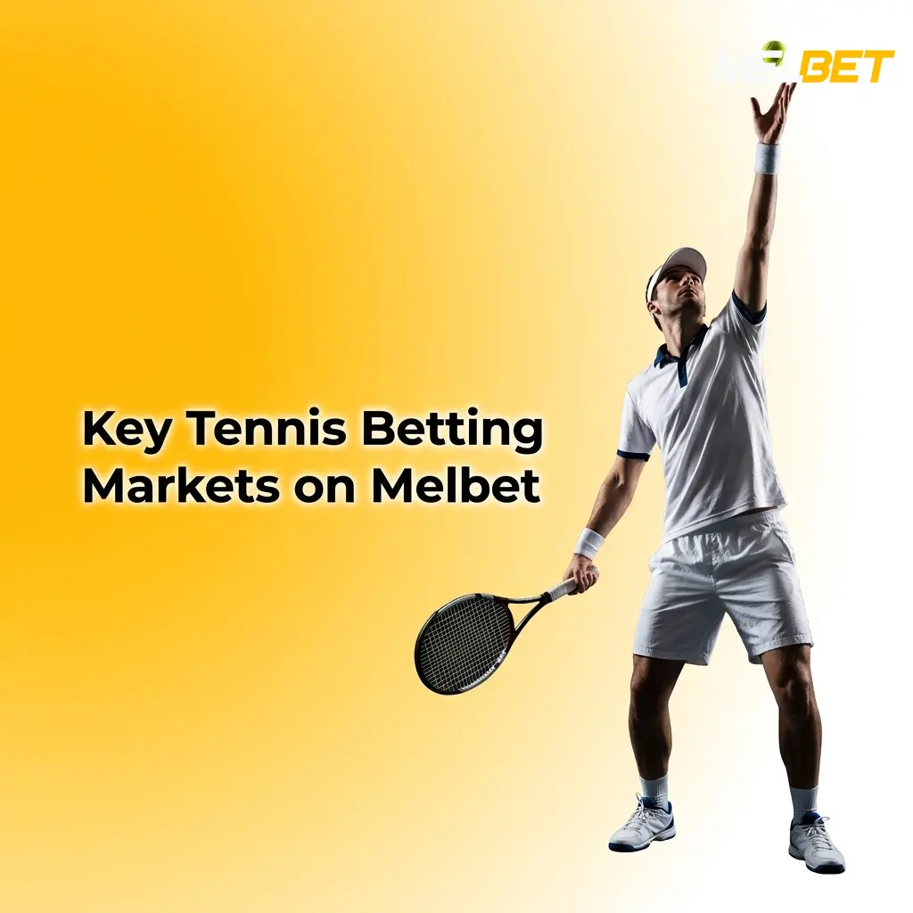 Tennis betting markets overview on Melbet