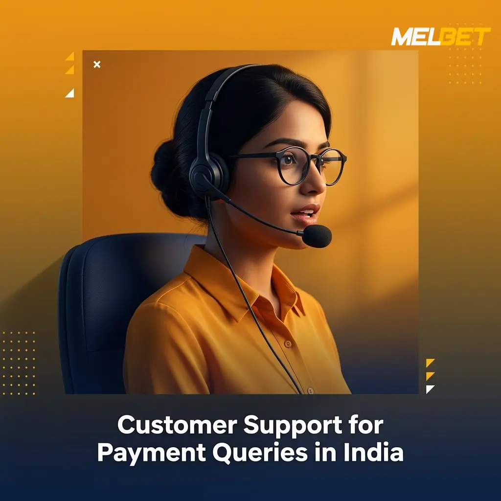 Melbet India customer support options including live chat, email, Telegram, phone, and help centre for payment queries