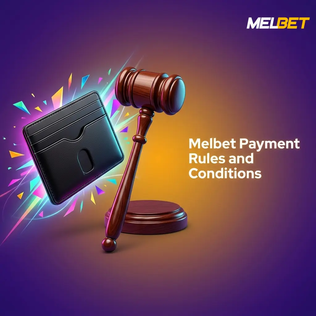 Melbet payment rules showing KYC verification, transaction limits, bonus wagering requirements, and withdrawal conditions for Indian players