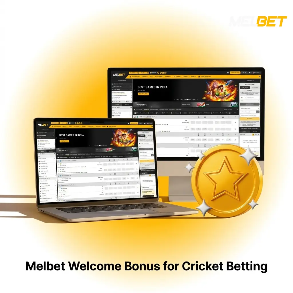 Melbet welcome bonus for cricket betting offer