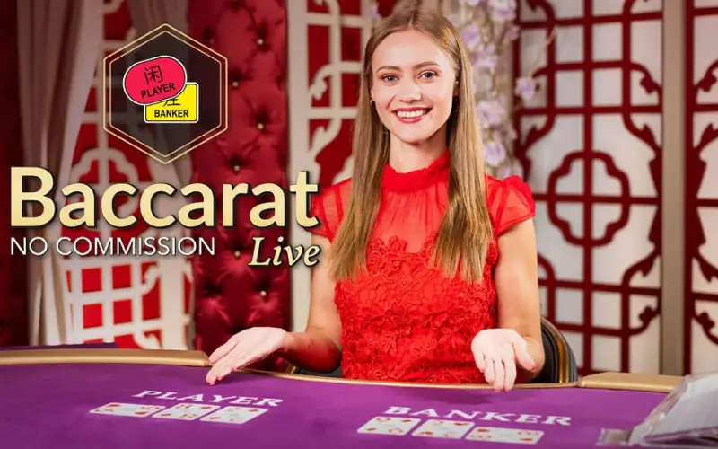 Enjoy the strategic No Commission Baccarat live casino option on Melbet.