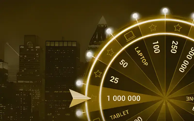 Spin the famous Wheel of Fortune bonus games and test your Melbet luck.